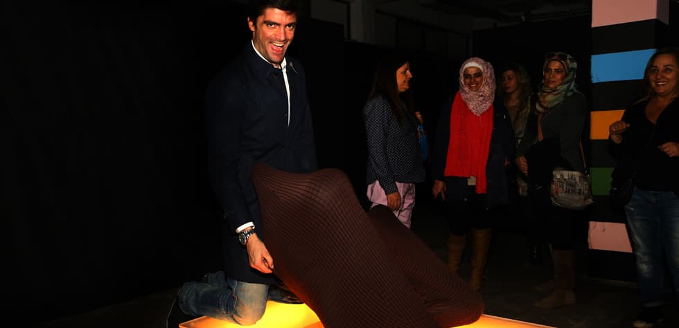 Please Touch — Interactive Performance & Living Sculpture — 9
