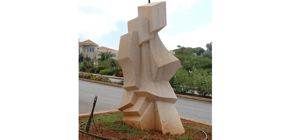Public Sculptures — International Sculpture Symposium — Mechref, Lebanon — 1