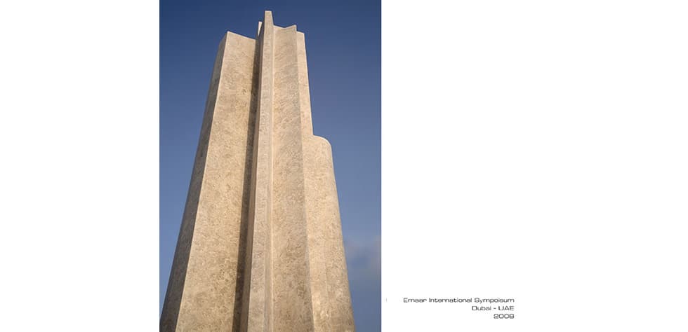 Public Sculptures — Emaar International Art Symposium — Dubai — 2008 — 1