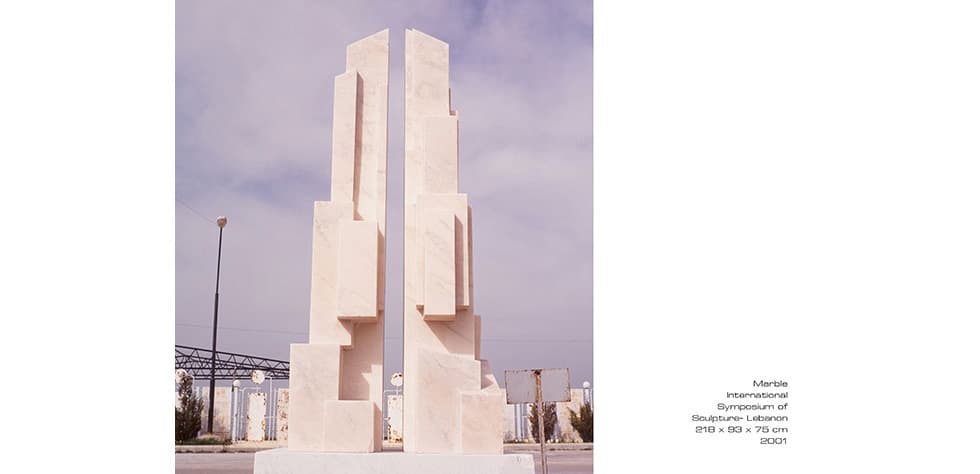 Public Sculptures — Marble International Symposium of Sculpture — Lebanon — 1